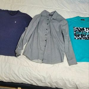 (3-PackSet) Streetwear/Dress Shirt (M/L)